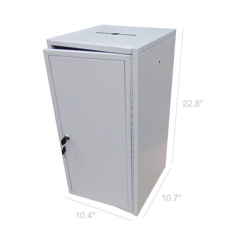 FixtureDisplaysMD - Boîte de rangement en métal