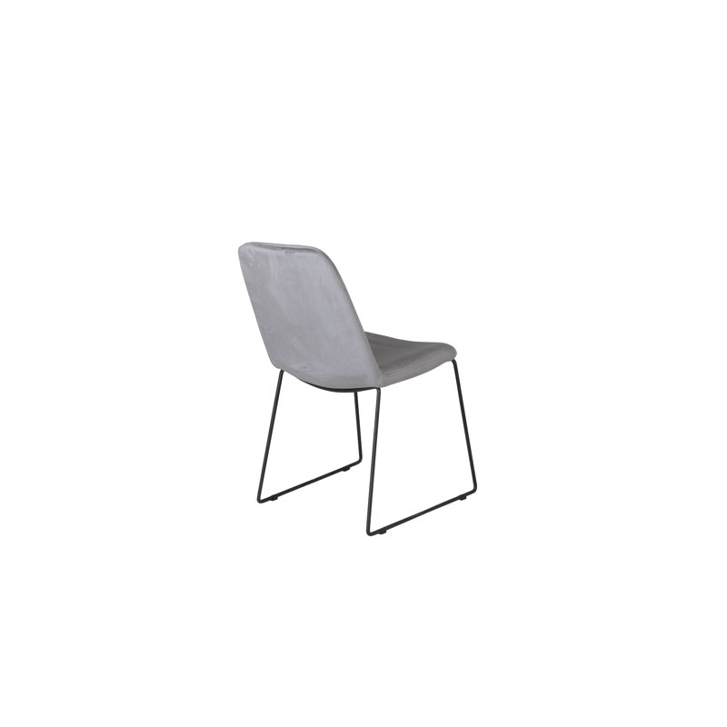 Anjanique 47cm H Upholstered Side Chair, Grey