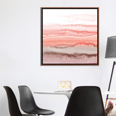 À l’intérieur de la marée-corail aube par Monika Strigel-impression