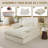 69" D Oversized Chenille Upholstered Boneless Chaise Lounge Chair, No Assembly-730427239