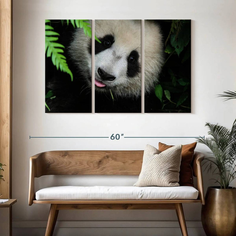 Brampt Panda Surprise, 32" H x 50" W