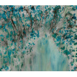 Peacock River Painting by Blakely Bering