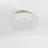 Moore Flush Mount in Aged Brass-112646003-112646004