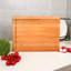 CONSDAN Wood Cutting Board, Solid Cherry, 1-1/2” Thick-1675436551