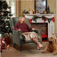 Fauteuil inclinable en similicuir pour salon RV-2014332776