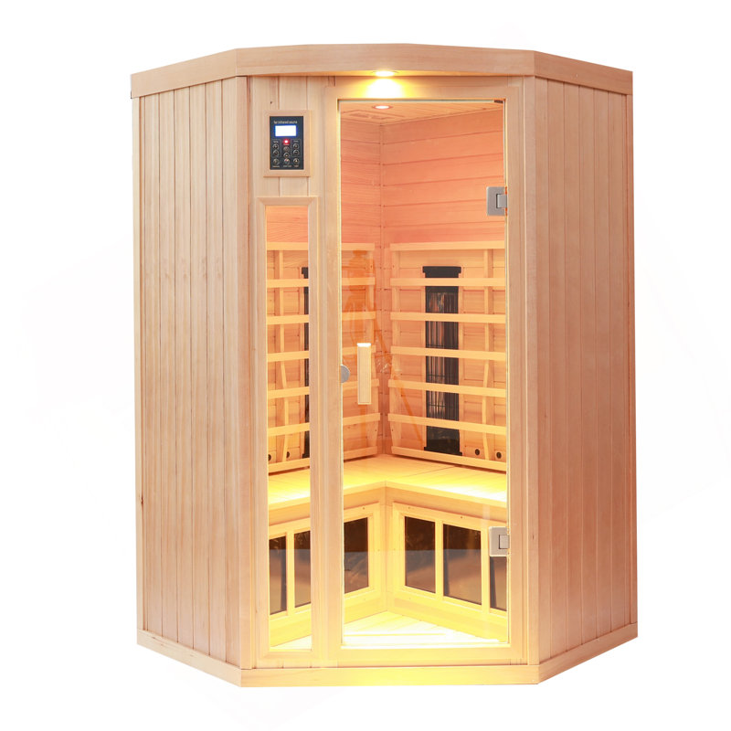 Hemlock Pentagonal Indoor Far Infrared Sauna Room