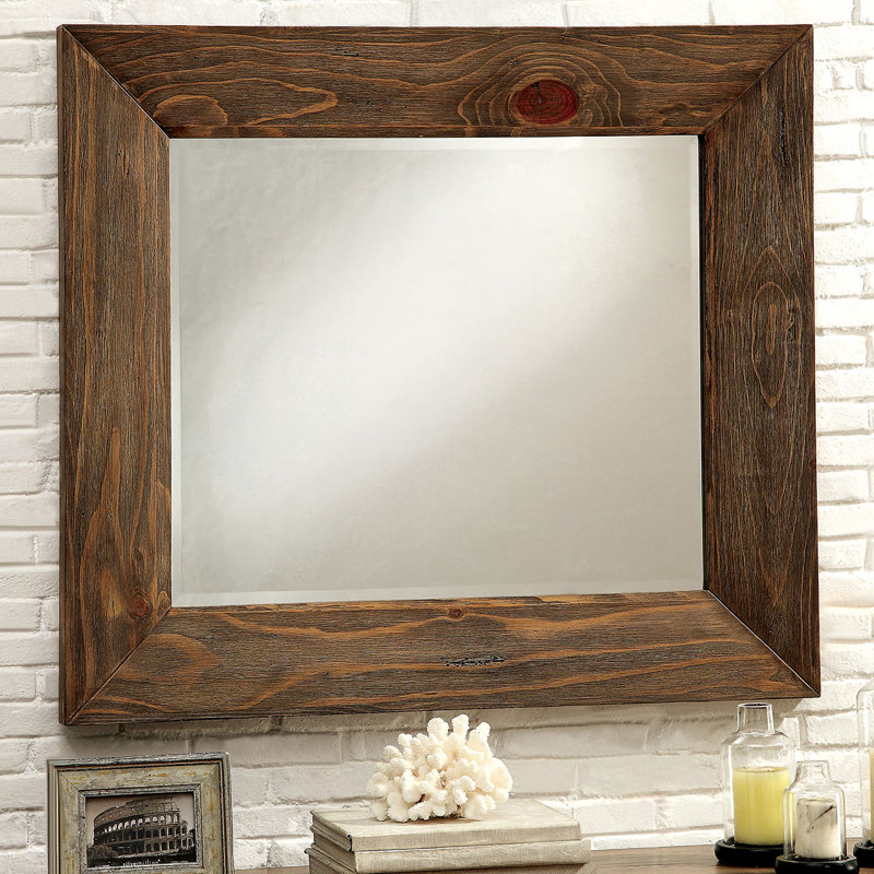 Miroir de commode rectangulaire Anita