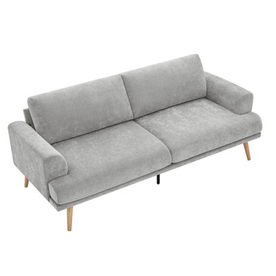 Stylish 3-seater Sofa 79.9" Sofa Couch Minimalist Sofa