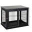 Niche pour chien avec plateau