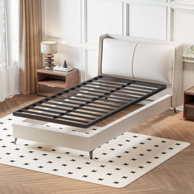 2 Inch Box Spring Low Profile, Heavy Duty Metal Box Spring Bed Base, Bunkie Board Bed Slat Replacement, Mattress Foundation, Easy Assembly, Noise Free