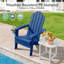 Chaise de patio pliable résistante aux intempéries avec porte-gobelet intégré-1557634401