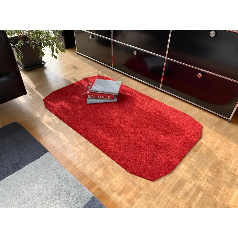 Brevyn Non-Slip Indoor & Outdoor Doormat, Red