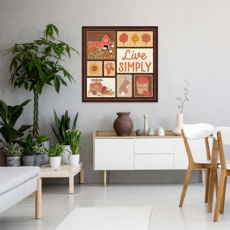 Autumn Days VII Dark Abstract Contemporary, H 36 po x l 36 po