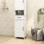 Armoire sur pied Slim White