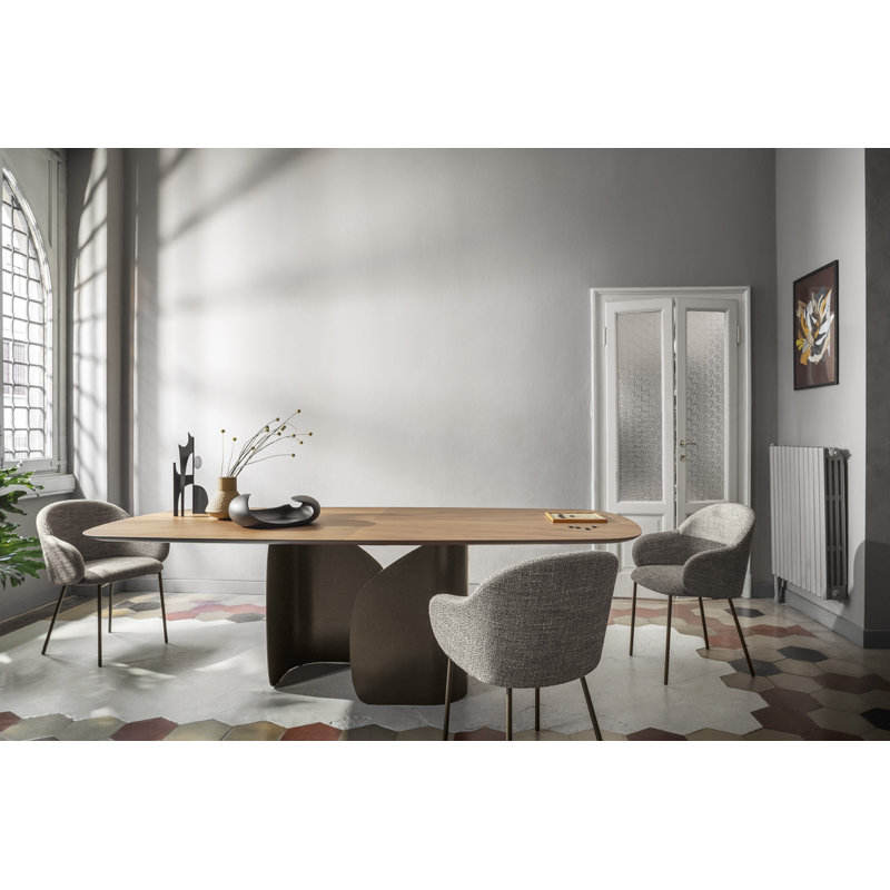 Twins Extendable Tables, Matt Black