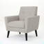CLUB CHAIR, chaise en tissu