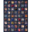 Antique Wool Multicolor Jewel Tones Hooked - Loop Pile Rug