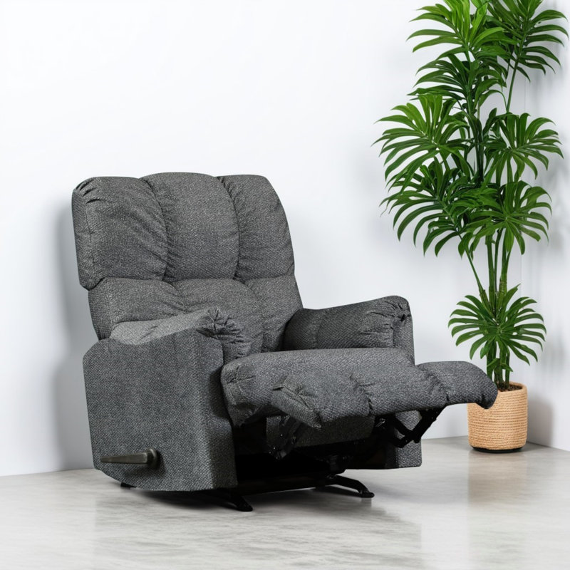 Fauteuil inclinable moderne, fauteuil inclinable, Gris foncé
