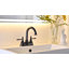 Centerset 2-handle Bathroom Faucet with Drain Assembly-64253490