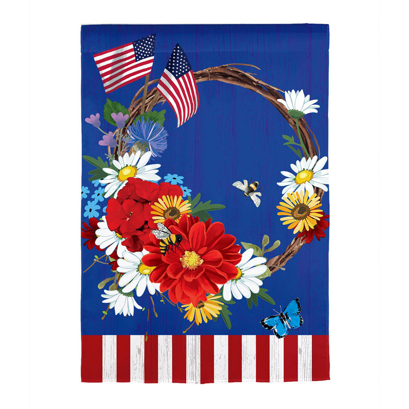 Drapeau de maison patriotique