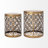 Crossley Iron Top End Table Set