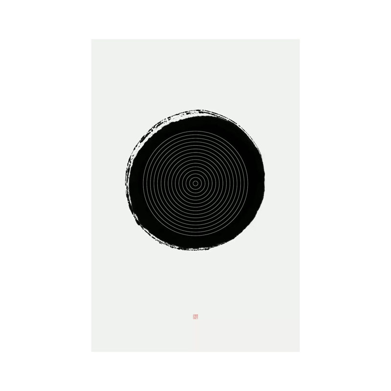 Target by Thoth Adan - Wrapped Canvas Painting, 30.48cm H x 20.32cm W x 1.91cm D