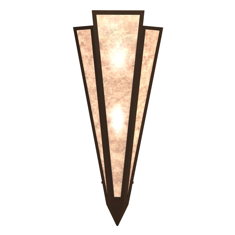 Brum 2 - Light Flush Mounted Sconce, Timeless Bronze