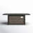 Aluminum/Wicker Propane Fire Pit Table-106500669