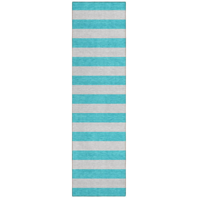 Spuyten Washable Striped Indoor / Outdoor Rug