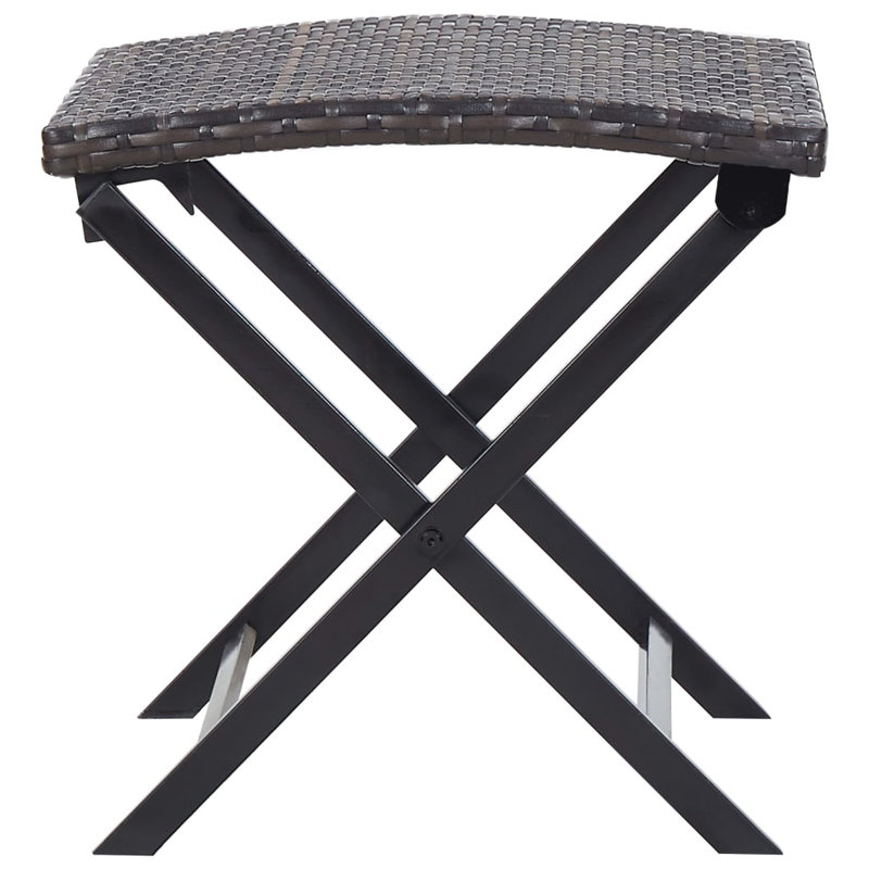 Zarevant Outdoor Ottoman, Brown