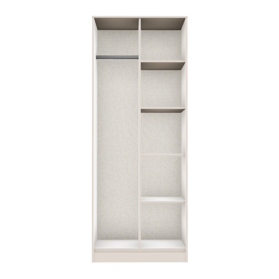 Fully Assembled Diamond - Gold Hairpin (F) Open Shelf Unit