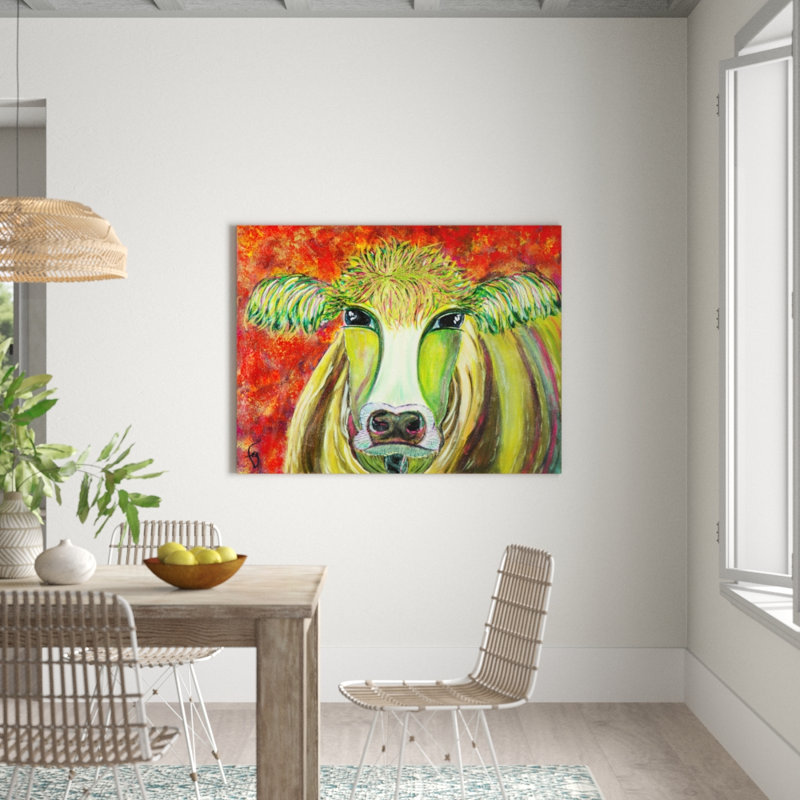 France Gilbert - Wrapped Canvas Painting, 101cm H x 132cm W