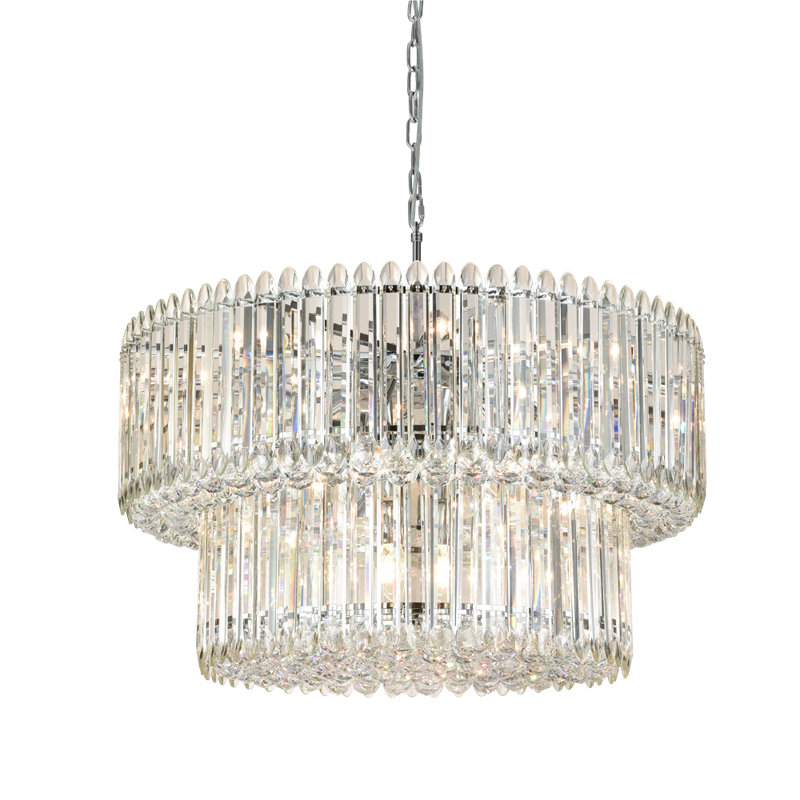 Alterick 20 - Light Chrome Drum Pendant