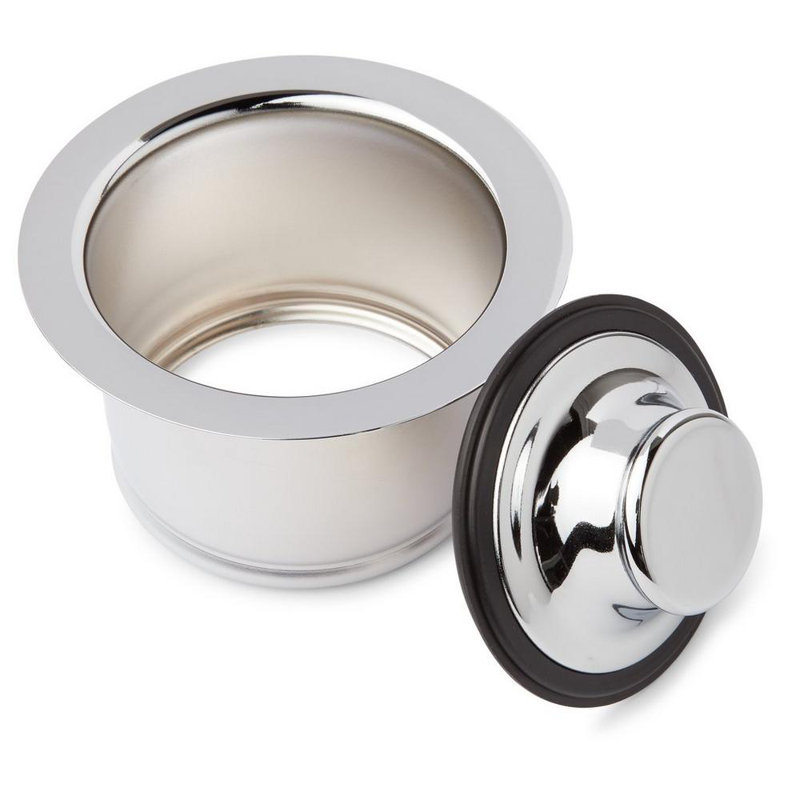 Basket Strainer, Polished Chrome