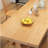 Modern simple solid wood dining table-108996726