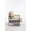 Chaise d'appoint en cuir