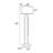 Casner 61'' LED Traditional Floor Lamp