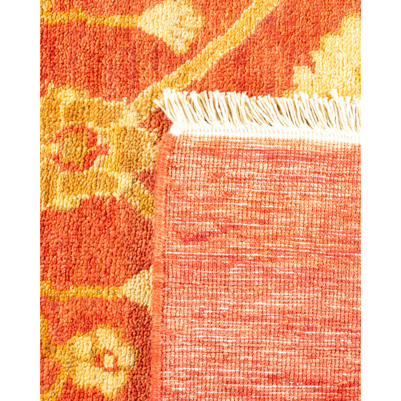 Shanitra One-of-a-Kind 7' 8" X 9' 9" Hand Knotted Area Rug
