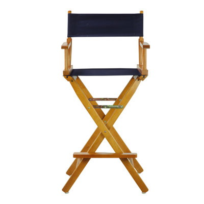 Chaise de réalisateur pliante de 30 po avec toile