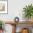 Alida Standard Ceramic Table Lamp in Dark Grey and Ivory Shade, 23.79'' H X 15.76'' W X 10.89'' D