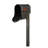 Aluminum Post Mounted Mailbox with Magnetic Closure