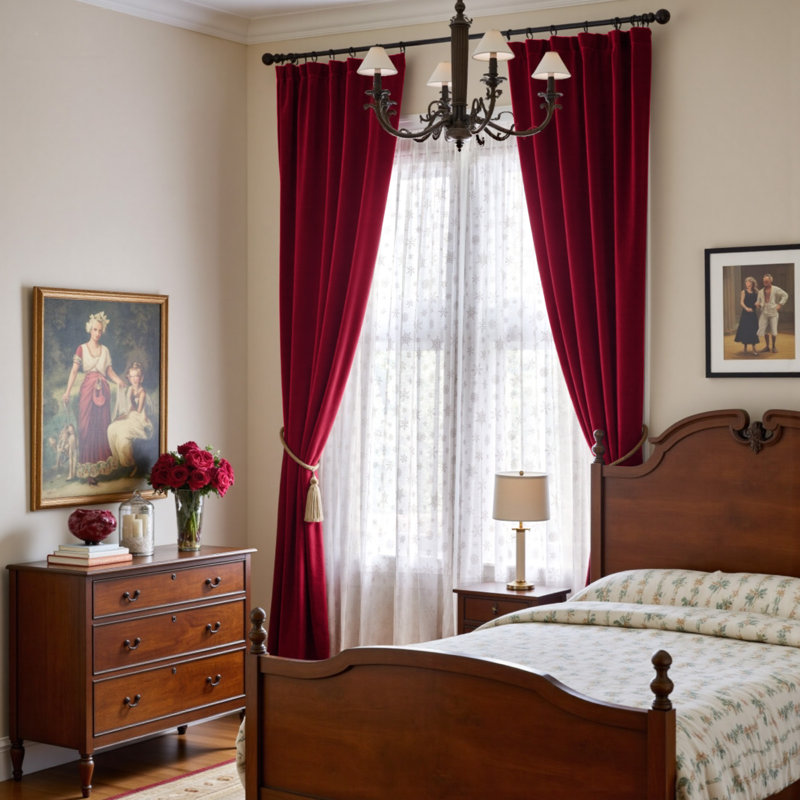 Rideaux de Noël flocon de neige pour le salon chambre à coucher voilage blanc rideaux décorations de Noël d'hiver