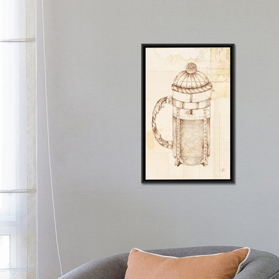 « authentique café ii », reproduction d’impression sur toile
