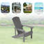 Chaise Adirondack en plastique Lall-183862280