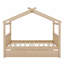 Lit en bois avec couchette