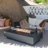 Riviera / Positano 60" Outdoor Sandstone Fire Pit 60,000 BTU - Includes Fire Glass, Lid & PVC Cover-88670662-88670663