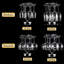 Hornice Tabletop Wine Glass Rack in Silver