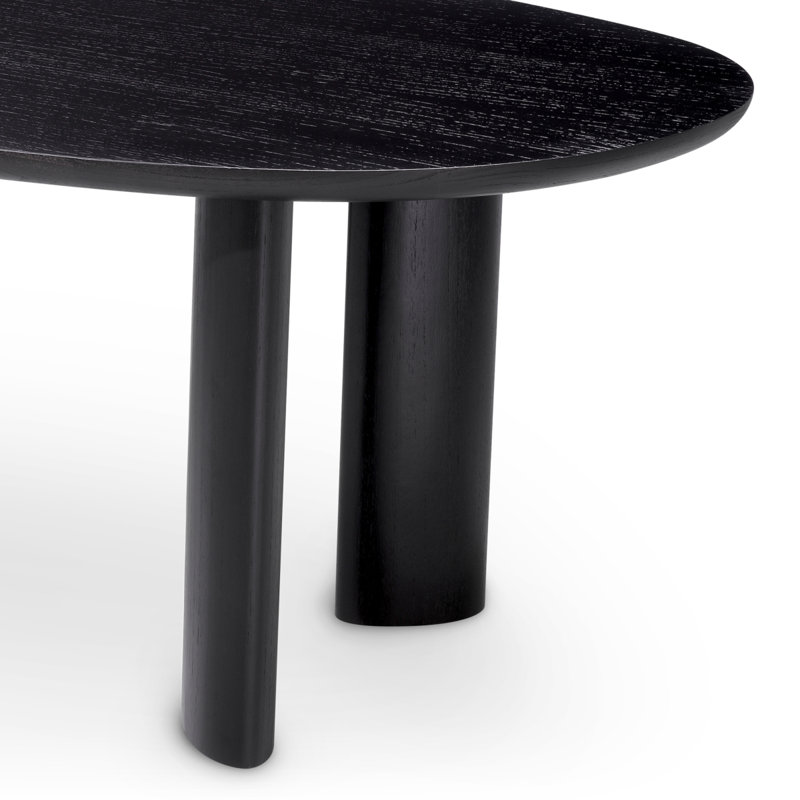 Dining Table Lindner Black Veneer - Top