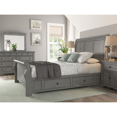 Castelnaud Platform Storage Bed