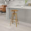 Tabouret de bar pivotant à hauteur réglable Lukachukai-119969028